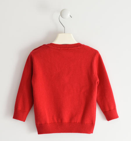 Maglione natalizio bambino - da 9 mesi a 8 anni iDO ROSSO-2253