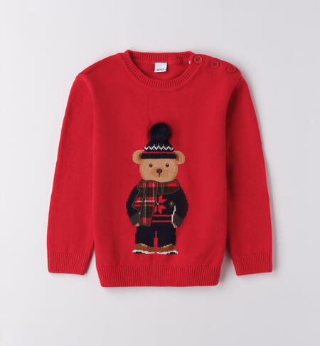 Maglione natalizio bambino ROSSO