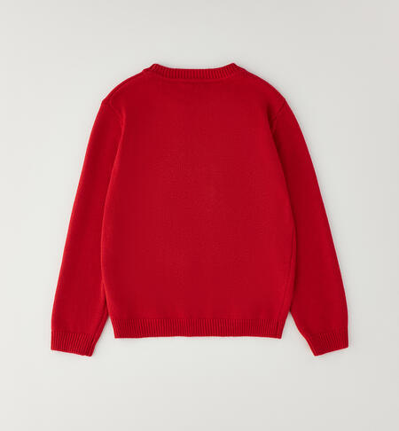 Maglione Natalizio bambino ROSSO-2253