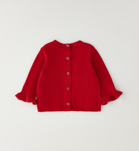 Maglione Natalizio neonata ROSSO-2253