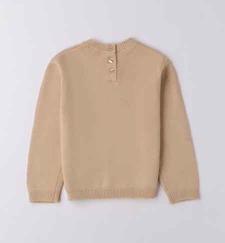 Maglione per bambina BEIGE-0924