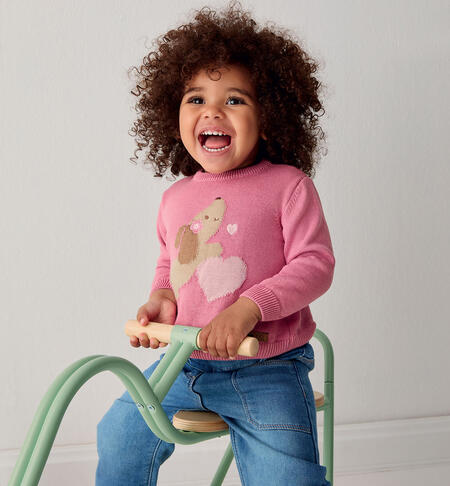 Baby girl sweater PINK