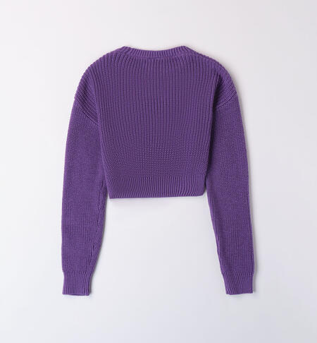Purple jumper for girls VIOLET-3341