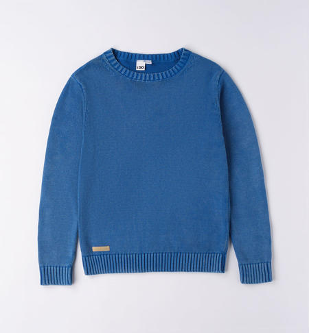 Maglione ragazzo 100% cotone da 8 a 16 anni iDO ROYAL CHIARO-3734