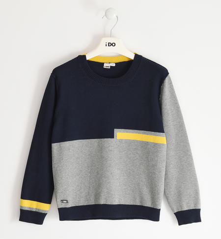Boy¿s tricot sweater  from 8 to 16 years by iDO NAVY-3885