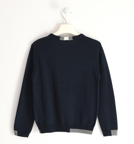 Maglione ragazzo in tricot - da 8 a 16 anni iDO NAVY-3885