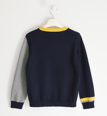 Maglione ragazzo in tricot - da 8 a 16 anni iDO NAVY-3885