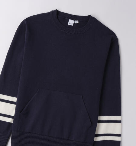 Maglione ragazzo in tricot NAVY-3885