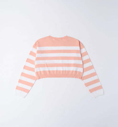 Maglione rigato ragazza da 8 a 16 anni iDO CIPRIA-2624