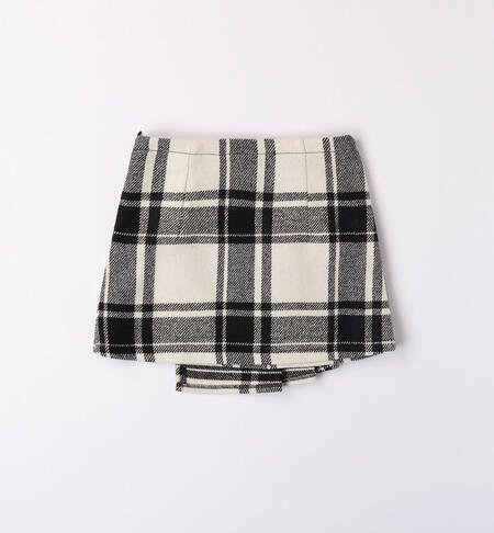 iDO check mini skirt for girls aged 8 to 16 years PANNA-0112