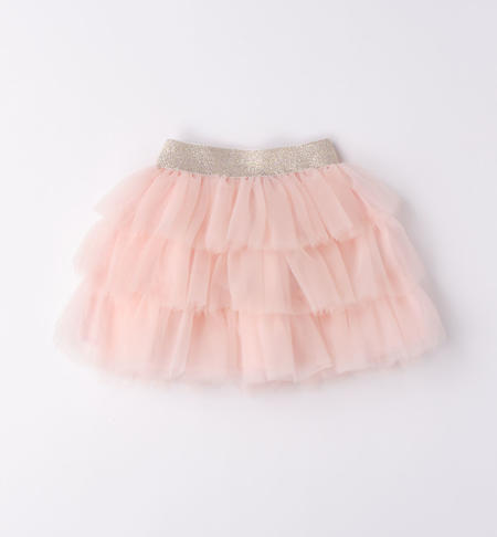 iDO tulle mini skirt for girls from 9 months to 8 years ROSA-2512