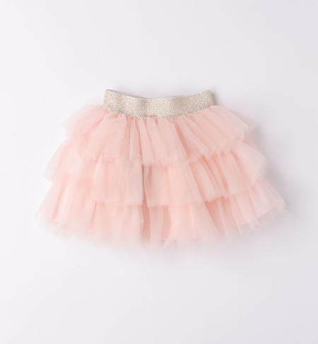iDO tulle mini skirt for girls from 9 months to 8 years ROSA-2512