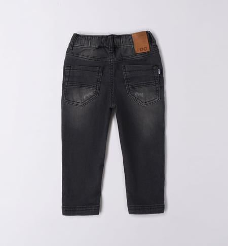 Morbido jeans bambino da 9 mesi a 8 anni iDO NERO-7991