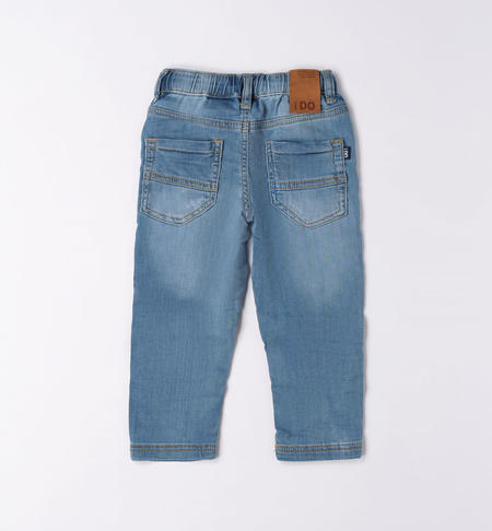 Soft iDO jeans for boys from 9 months to 8 years STONE BLEACH-7350