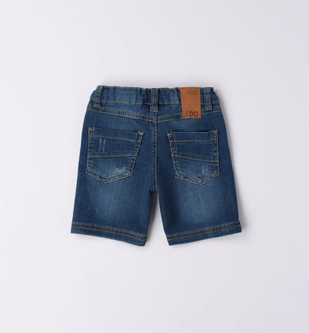 Morbido jeans corto per bambino da 9 mesi a 8 anni iDO STONE WASHED-7450