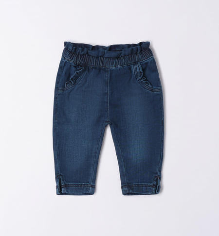 Soft baby girl jeans STONE WASHED-7450