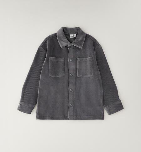 Overshirt bambino GRIGIO