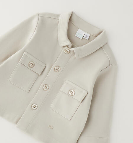 Overshirt per neonato BEIGE-0421