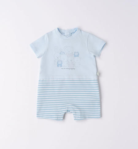 iDO short animal romper for baby boy from 0 to 18 months SKY-3871