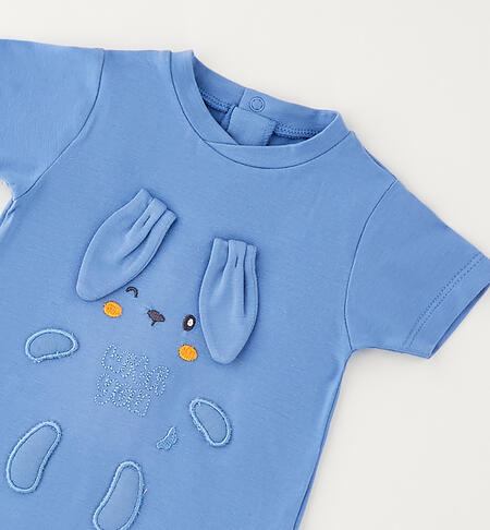 100% cotton baby set AZZURRO-3762