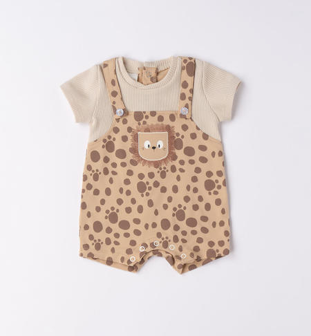 Pagliaccetto estivo neonato BEIGE