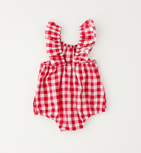 Pagliaccetto neonata estivo FRAGOLA-2365