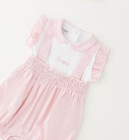 iDOMini baby girl romper suit LT.PINK-2732