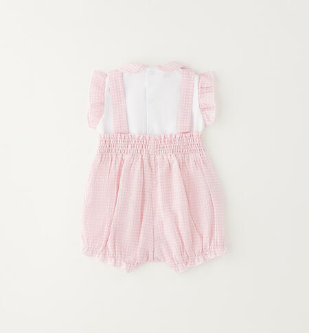 iDOMini baby girl romper suit LT.PINK-2732
