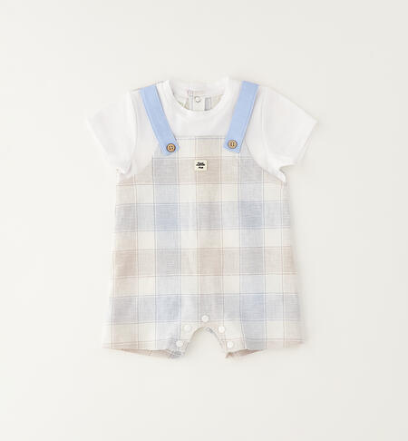 Baby boy romper BLUE