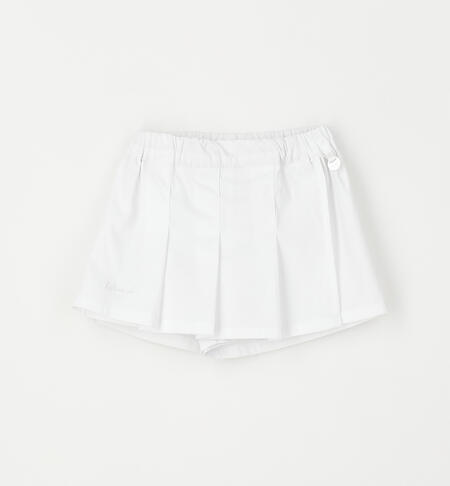 Baby girl skirt trousers WHITE