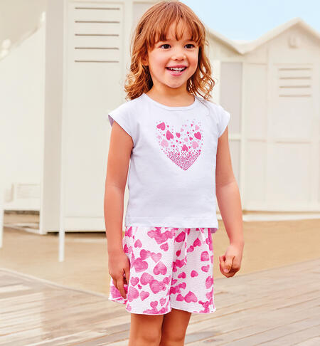 Pantaloncini bambina iDO ROSA