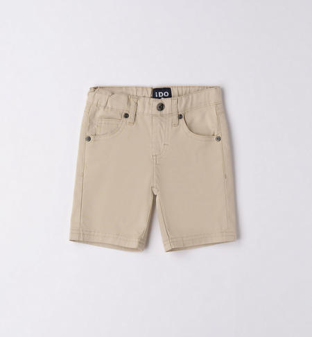 Pantaloncini bambino da 9 mesi a 8 anni iDO BEIGE-0435