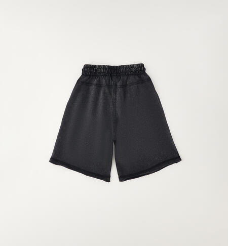 Pantaloncini corti iDO ragazzo NERO-0658