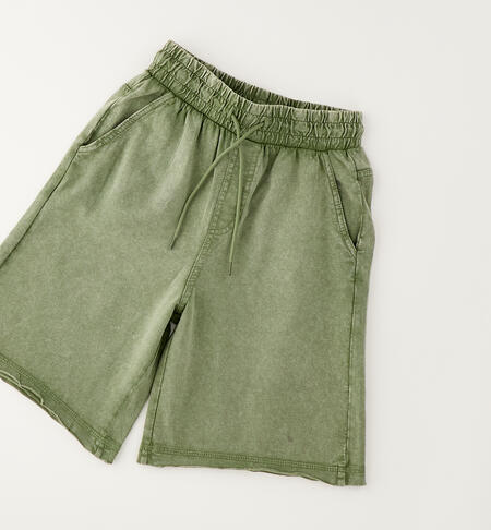 Pantaloncini corti iDO ragazzo VERDE SALVIA-5454