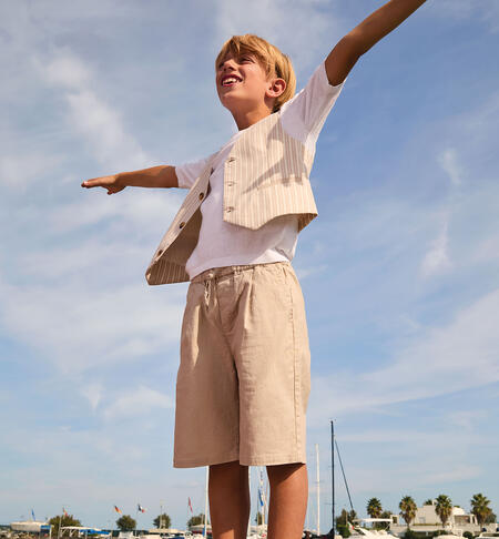 Pantaloncini da ragazzo BEIGE