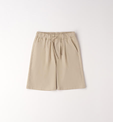 Pantaloncini da ragazzo BEIGE-0436