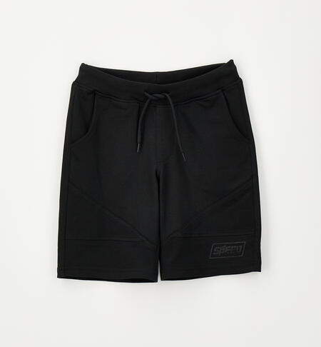 Boys' sports shorts BLACK