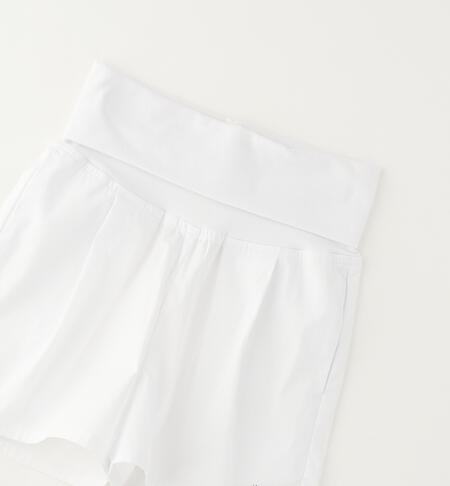 iDO girls' shorts BIANCO-0113