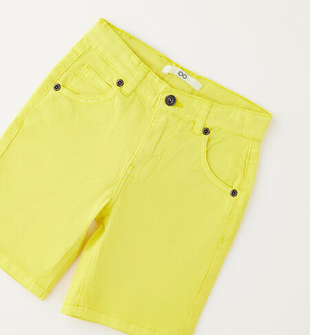 iDO shorts for boys GIALLO-1463