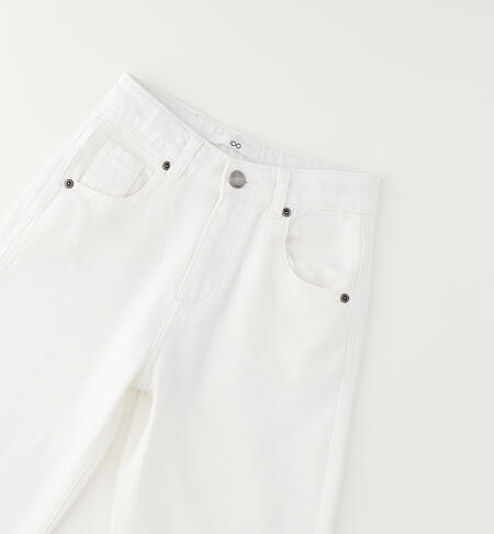 Pantaloncini per ragazzo BIANCO-0113