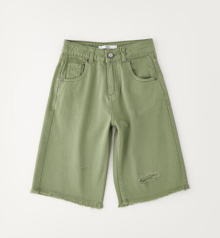 Pantaloncini per ragazzo VERDE SALVIA-5454