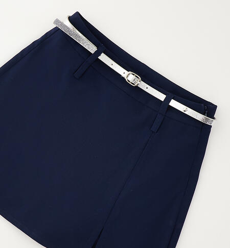 Pantaloncino corto da ragazza NAVY-3885