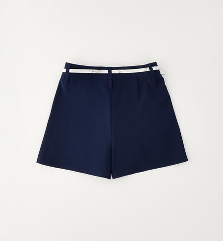 Pantaloncino corto da ragazza NAVY-3885