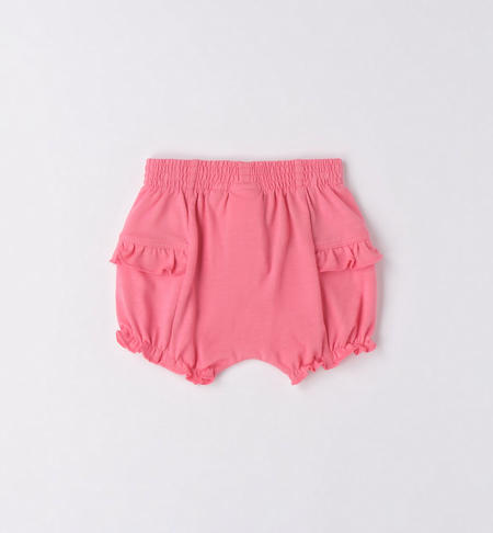 iDO shorts with ruffles for baby girl from 1 to 24 months CORALLO-2324