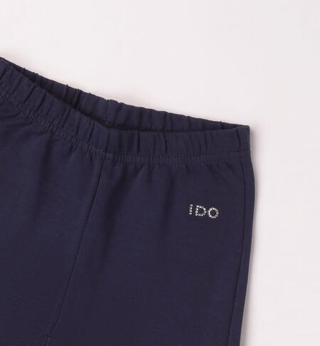 iDO flared leggings for girls from 9 months to 8 years NAVY-3854