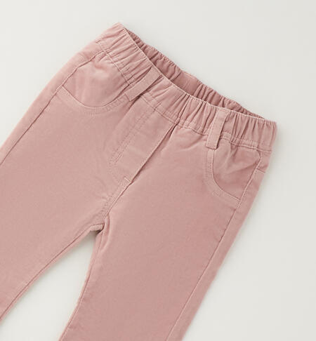 Pantalone a zampa neonata LIGHT PINK-2921