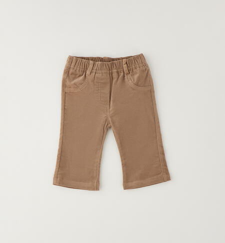 Pantalone a zampa neonata TORTORA-0932