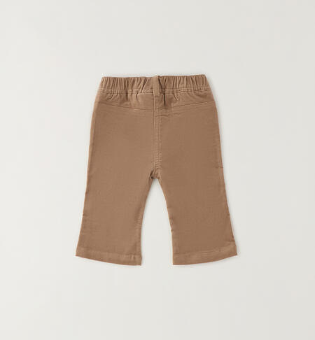 Pantalone a zampa neonata TORTORA-0932