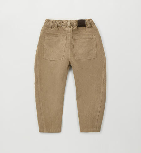 Pantalone balloon bambino BEIGE-0414