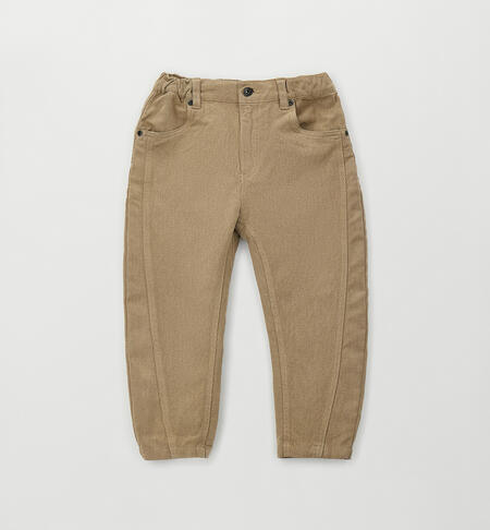 Pantalone balloon bambino BEIGE-0414